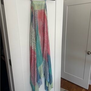 Colorful Pastel Maxi Dress